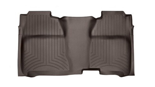 Floor Liner - 2nd Row - Plastic - Cocoa / Textured - GM Fullsize Truck 2014-17 - Each