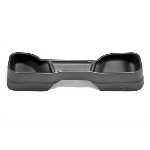 Underseat Storage Box - Plastic - Black / Textured - Super Cab - Rear - Ford Fullsize Truck 2015-19 - Each