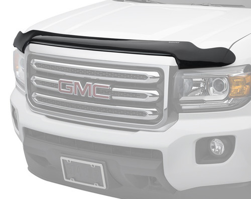 Bug Deflector - Stone and Bug Deflector - Screw-On - Plastic - Dark Smoke - GM Midsize Truck 2015-22 - Each Bug Deflector - Stone and Bug Deflector - Screw-On - Plastic - Dark Smoke - GM Midsize Truck 2015-22 - Each