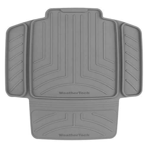 Seat Protector - Under Child Car Seat - Plastic - Gray / Textured - Each Seat Protector - Under Child Car Seat - Plastic - Gray / Textured - Each