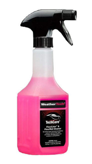 Floor Mat Cleaner - TechCare - Biodegradable - Foaming - 18 oz Bottle - Each