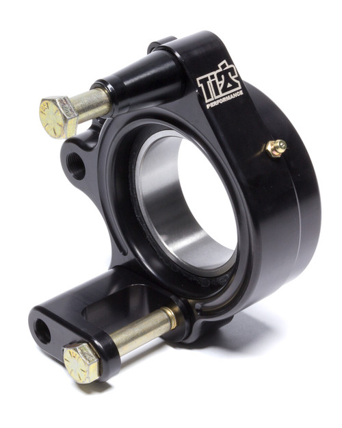 Birdcage - Passenger Side - 2.760 in ID Bearing - Single Bearing - Hardware Included - Aluminum - Black Anodized - Sprint Car - Each