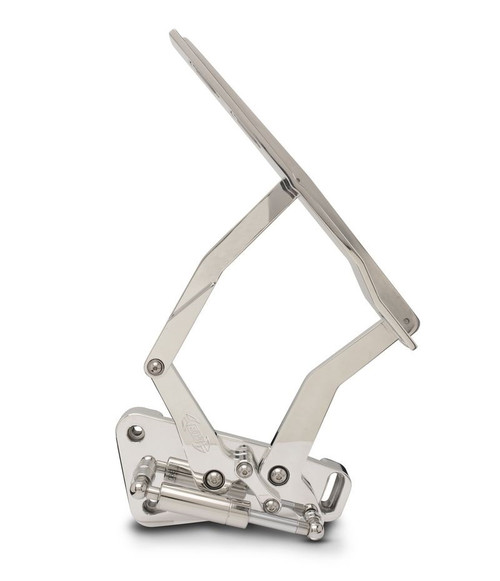 Hood Hinge - Stainless Hardware - Bearings - Aluminum - Polished - GM Fullsize Truck 1973-80 - Kit