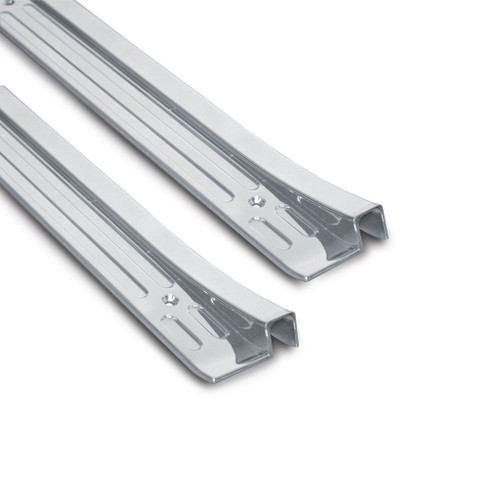 Door Sill Plate - Driver / Passenger Side - Screw-On - Aluminum - Polished - GM F-Body 1967-69 - Pair