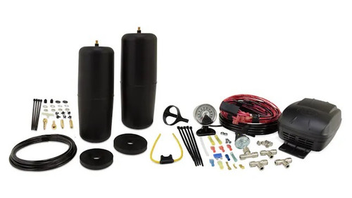 Air Spring Kit - Air Lift 1000 HD - Bags / Lines / Air Compressor / Gauge - 2100 lb Capacity - Rear - Dodge Ram Fullsize Truck 2009-24 - Kit Air Spring Kit - Air Lift 1000 HD - Bags / Lines / Air Compressor / Gauge - 2100 lb Capacity - Rear - Dodge Ram Fullsize Truck 2009-24 - Kit