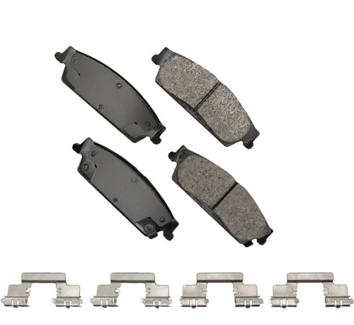 Brake Pads - Severe Duty - Rear - GM Fullsize SUV 2007-14 - Set of 4