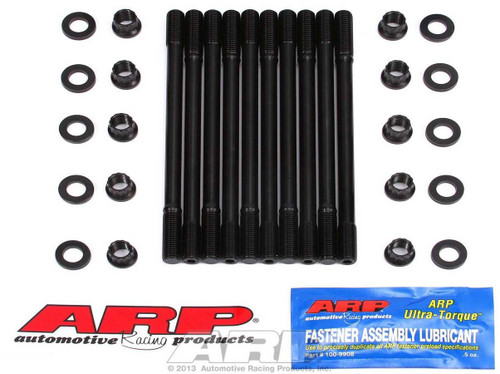 Cylinder Head Stud Kit - 12 Point Nuts - Chromoly - Black Oxide - Undercut - Acura B-Series - Kit