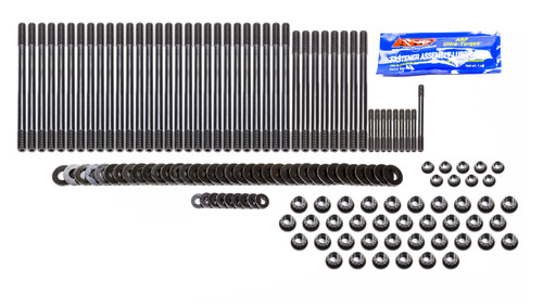 Cylinder Head Stud Kit - 12 Point Nuts - Chromoly - Black Oxide - Ford PowerStroke - Kit