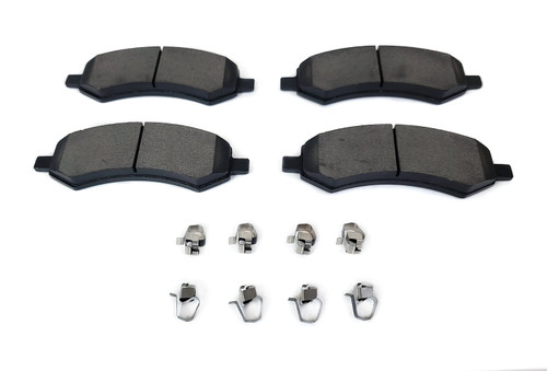 Brake Pads - Claw - Ceramic Compound - High Friction - Front - Dodge Ram Fullsize Truck 2006-23 / Dodge Fullsize SUV 2007-09 - Set of 4