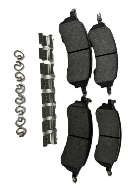 Brake Pads - Claw - Ceramic Compound - High Friction - Rear - Ford Midsize SUV 2021-23 - Set of 4