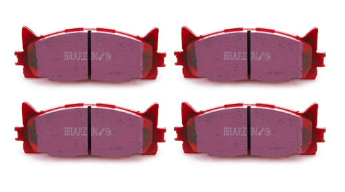 Brake Pads - Red Stuff - High Friction - Rear - Ceramic - Toyota Avalon / Camry 2007-18 - Set of 4 Brake Pads - Red Stuff - High Friction - Rear - Ceramic - Toyota Avalon / Camry 2007-18 - Set of 4