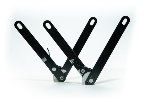 Tailgate Adjuster - 200 lb Capacity - Hardware Included - Chromoly - Black Powder Coat - GM Fullsize Truck 1999-2006 - Kit