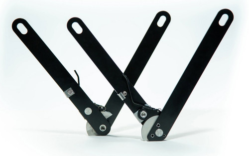 Tailgate Adjuster - 200 lb Capacity - Hardware Included - Chromoly - Black Powder Coat - Jeep Gladiator JT 2019-24 - Kit Tailgate Adjuster - 200 lb Capacity - Hardware Included - Chromoly - Black Powder Coat - Jeep Gladiator JT 2019-24 - Kit