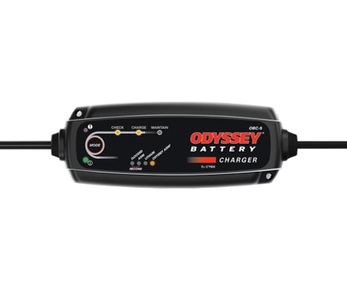 Battery Charger - AGM / Lithium-ion - 12V - 4.3 amps - Indicator Lights - Each