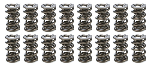 Valve Spring - 1200 Series Drag Race - Triple Spring - 689 lb/in Spring Rate - 1.130 in Coil Bind - 1.645 in OD - Set of 16