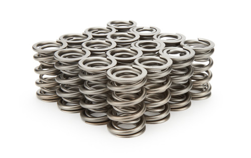 Valve Spring - 1300 Series Circle Track - Dual Spring - 550 lb/in Spring Rate - 1.150 in Coil Bind - 1.550 in OD - Set of 16 Valve Spring - 1300 Series Circle Track - Dual Spring - 550 lb/in Spring Rate - 1.150 in Coil Bind - 1.550 in OD - Set of 16