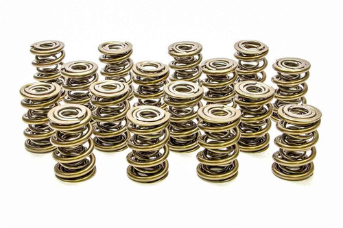 Valve Spring - 1300 Series Drag Race - Triple Spring - 682 lb/in Spring Rate - 1.130 in Coil Bind - 1.645 in OD - Set of 16