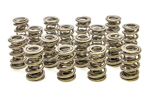 Valve Spring - 1300 Series Drag Race - Triple Spring - 900 lb/in Spring Rate - 1.140 in Coil Bind - 1.695 in OD - Set of 16
