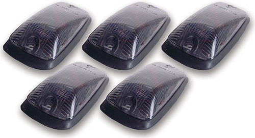 Clearance Light - Hi-5 - GM Style - 5.875 x 3.5 x 1.5 in - LED - Flat / Curved Mount - Plastic - Smoked Lens - GM Fullsize Truck 1988-2002 - Kit
