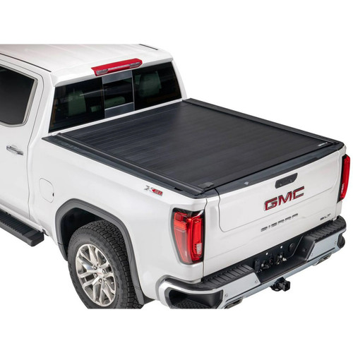 Tonneau Cover - RetraxPRO XR - Aluminum - Black Powder Coat - 5 ft 10 in Bed - GM Fullsize Truck 2019-24 - Kit