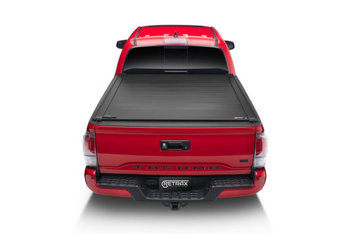 Tonneau Cover - RetraxPRO XR - Aluminum - Black Powder Coat - 5 ft 1 in Bed - Toyota Midsize Truck 2016-23 - Kit