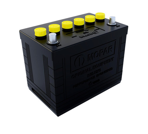 Battery - Collectors Series - AGM - 12V - 640 Cranking Amps - Top Post Standard Terminals - 10.13 in L x 9 in H x 6.63 in W - Chrysler 1965-74 - Each