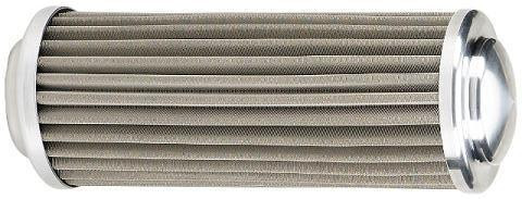 Fuel / Oil Filter Element - 75 Micron - Stainless - XRP 6 AN to 16 AN In-Line Filter - Each