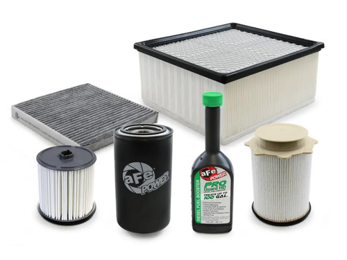 Filter Fluid Pack - PROGUARD - Air Filter / Cabin Air Filter / Fuel Additive / Fuel Filter / Fuel Water Separator / Oil Filter - Dodge Cummins - Dodge Ram Fullsize Truck 2019-24 - Kit