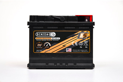Battery - Endurance - AGM - 12V - 700 Cold Cranking Amps - Top Terminals - 9.56 in L x 7.5 in H x 6.88 in W - Each