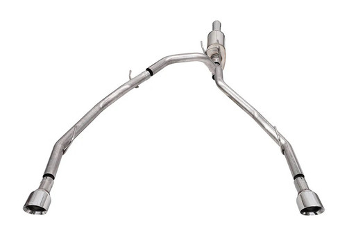 Exhaust System - Xtreme - Cat-Back - 3 in Diameter - 4-1/2 in Tips - Stainless - Natural - Mopar Gen III Hemi - Ram Fullsize Truck 2019-24 - Kit Exhaust System - Xtreme - Cat-Back - 3 in Diameter - 4-1/2 in Tips - Stainless - Natural - Mopar Gen III Hemi - Ram Fullsize Truck 2019-24 - Kit