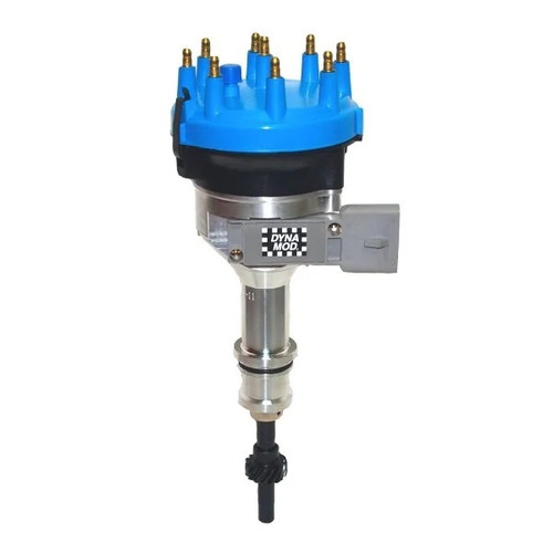 Distributor - Hall-Effect Pickup - Electronic Advance - HEI Style Terminal - Blue - Small Block Ford - Each