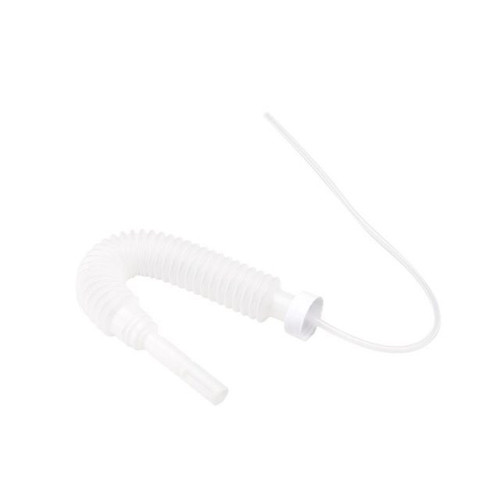 Spout - Round - Flexible - Screw-On - Plastic - White - 2.5 Gal Container - Each