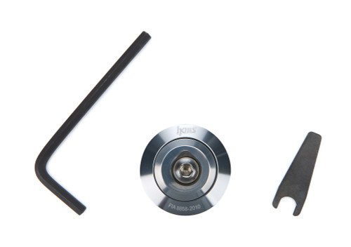 Head and Neck Support Hardware - Post Anchor - FIA Approved - Silver - Pair