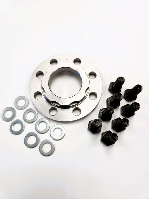 Transmission Adapter - Crankshaft Adapter - GM Torque Converter to Mopar Gen III Hemi Crankshaft - Steel - Natural - Each