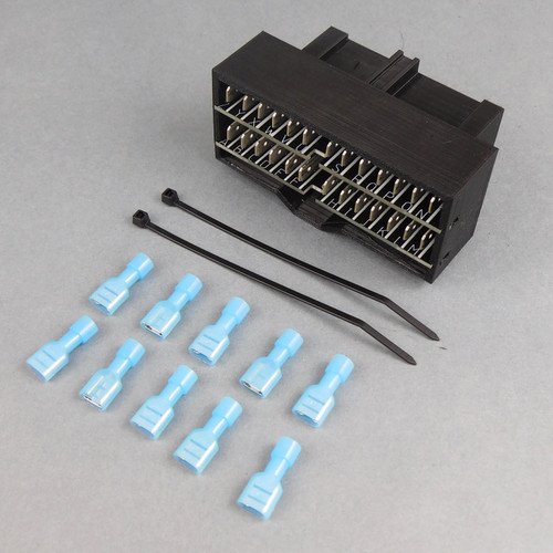 OEM Wiring Harness Adapter - SNAP-ADAPT - Block Connector / Terminals / Zip Ties Included - Gauge Panel - GM Fullsize Truck 1992-94 - Kit