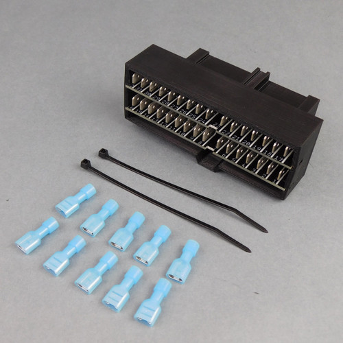 OEM Wiring Harness Adapter - SNAP-ADAPT - Block Connector / Terminals / Zip Ties Included - Gauge Panel - GM Fullsize Truck 1995-98 - Kit