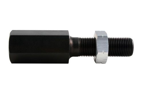 Linkage Adjuster - 5/8-18 in Left Hand Male Thread - 5/8-18 in Right Hand Female Thread - Aluminum - Black Anodized - Kit