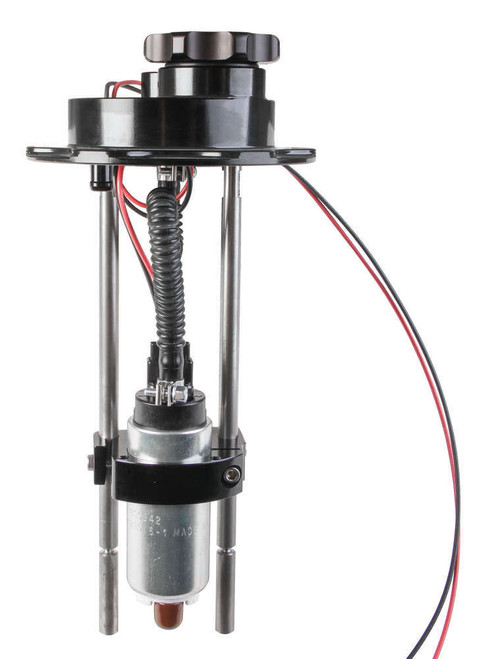 Fuel Pump - Electric - In-Tank - 4-3/8 in 6-Bolt Flange - 255 lph - 8 AN Inlet - 10 AN Outlet - 7-1/2 to 12 in Depth - Installation Hardware Included - Gas - Kit Fuel Pump - Electric - In-Tank - 4-3/8 in 6-Bolt Flange - 255 lph - 8 AN Inlet - 10 AN Outlet - 7-1/2 to 12 in Depth - Installation Hardware Included - Gas - Kit