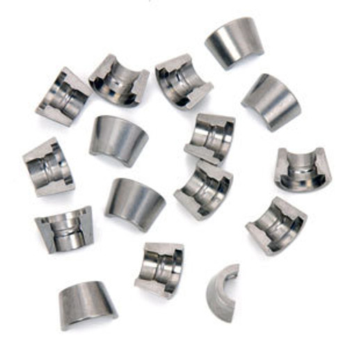 Valve Lock - 10 Degree - 5/16 in Valve Stem - Standard Height - Titanium - Natural - Set of 8