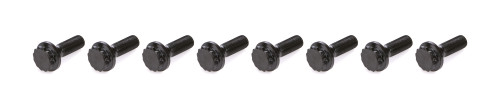 Flywheel Bolt Kit - 10 mm x 1.0 Thread - 16 mm Long - 12 Point Head - Steel - Black Oxide - Ford PowerStroke 2003-10 - Set of 10