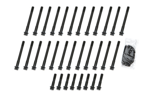 Cylinder Head Bolt Kit - 12 Point Head - Chromoly - Black Oxide - Big Block Chevy - Kit Cylinder Head Bolt Kit - 12 Point Head - Chromoly - Black Oxide - Big Block Chevy - Kit