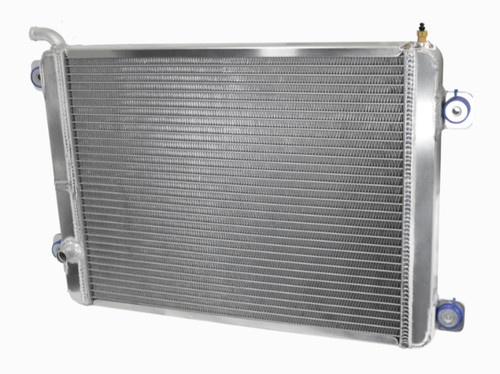 Heat Exchanger - Direct-Fit - 17.875 x 15 x 1.5 in Core - Dual Pass - Aluminum - Natural - Cadillac CTS 2009-15 - Each