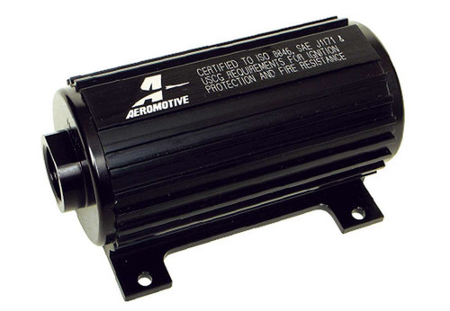 Fuel Pump - A1000 Marine - Electric - In-Line / In-Tank - 600 lb/hr at 45 psi - 10 AN Female O-Ring Inlet / Outlet - Black - E85 / Gas - Each