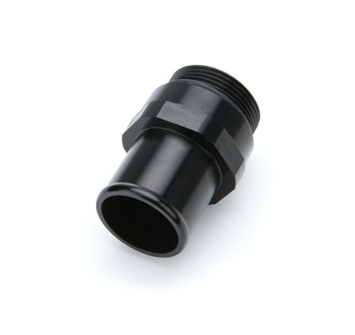 Adapter Fitting - Straight - 20 AN Male O-Ring to 1-1/2 in Hose Barb - Aluminum - Black Anodized - Each