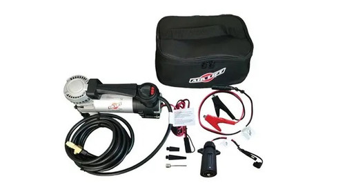 Air Compressor - Suspension - Portable - 120 psi Max - 12V - 1.97 CFM - Steel - Zinc Oxide - Air Lift System - Kit