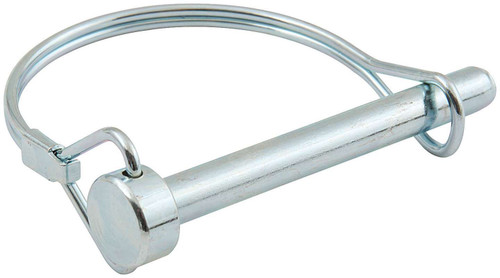 Lock Pin - 0.313 in OD - 2.75 in Long - Steel - Zinc Oxide - Each