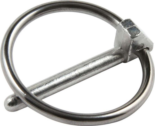 Torsion Clip - 0.188 in OD - Steel - Zinc Plated - Hood Pins - Pair