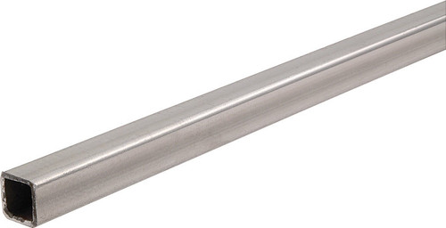 Steel Tubing - 0.75 in Square - 0.049 in Wall Thickness - 4 ft Long - Steel - Natural - Each