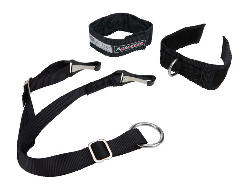 Arm Restraint Harness - SFI 3.3 - Y-Strap - 2 in Wide Cuffs - Nylon - Black - Junior - Kit Arm Restraint Harness - SFI 3.3 - Y-Strap - 2 in Wide Cuffs - Nylon - Black - Junior - Kit