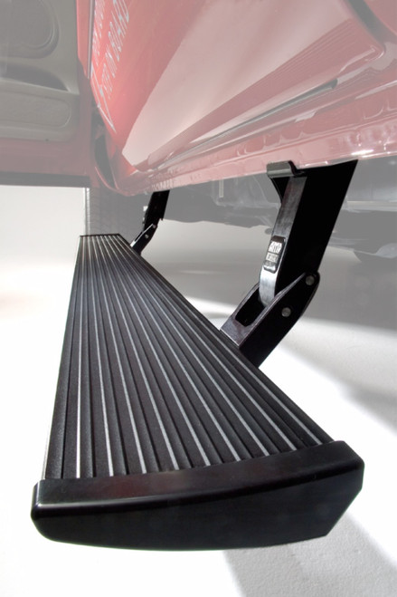 Running Board - PowerStep - Passenger Side - Power-Deploying - Aluminum - Black Anodized - Mercedes Sprinter 2007-16 - Each
